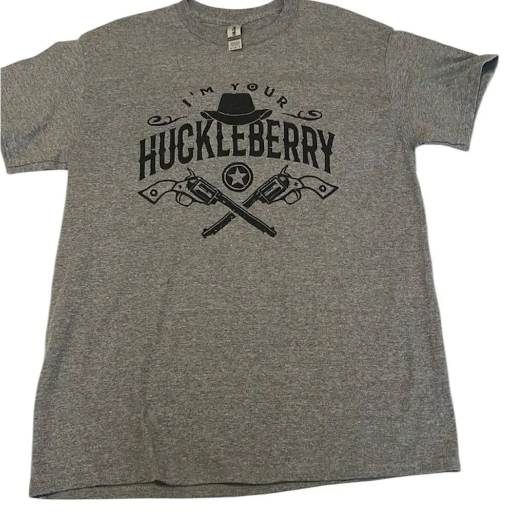 NWOT Tombstone “I’m your Huckleberry” women’s size M short sleeve T-shirt